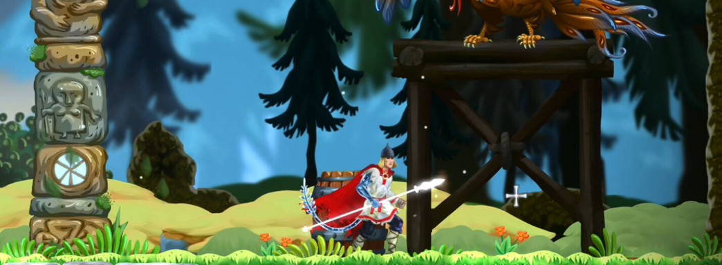 Отечественная метроидвания Slavania получит русский мерч. Лимитированная серия медовухи Mjolnir