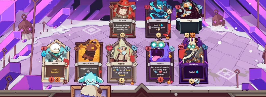 Карточный «рогалик» Wildfrost выйдет на мобильных устройствах