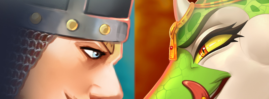 (18+) Предки были людьми культуры! Обзор визуальной новеллы для взрослых «Русы не против Ящерок»