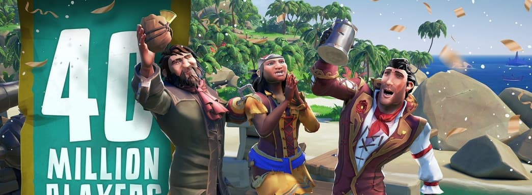 В Sea of Thieves зарегистрировано более 40 миллионов игроков
