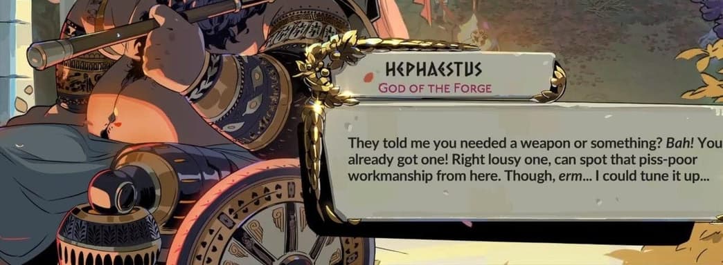 Игровые журналисты обрадовались, что авторы Hades 2 сделали из Гефеста инвалида-колясочника