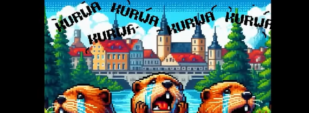 Бобры устали слышать «kurwa» от поляков и взялись за нож и огнестрел. Инди-разработчик представил хардкорный экшен Bobr Kurwa