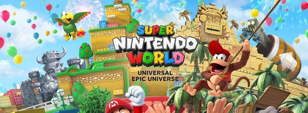 Открытие парка Super Nintendo World состоится в 2025 году в Орландо