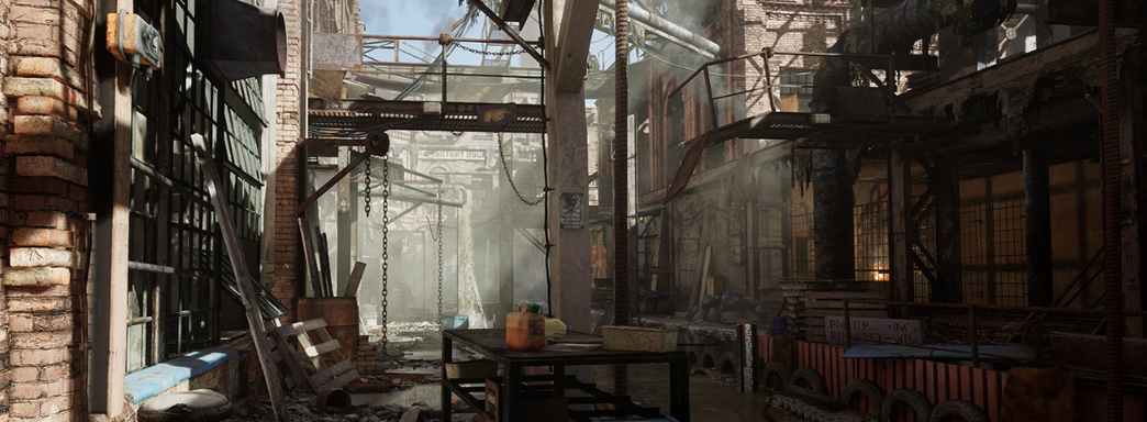 Заброшенная фабрика на Unreal Engine 5.4 удивляет графикой. Современный движок испытали на RTX 4080