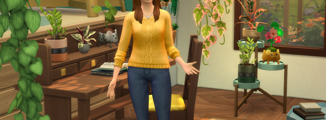Для The Sims 4 раздают DLC-комплект «Комнатные растения», но не в Steam