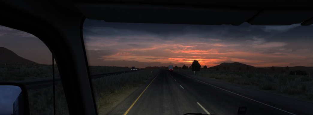 American Truck Simulator получила новую графику, ремейки Калифорнии и пары грузовиков. Вышло крупное обновление 1.50