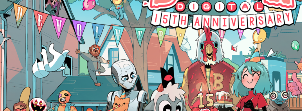 Таинственная красотка из рекламы Devolver Digital вернулась, чтобы отметить 15-летие издателя