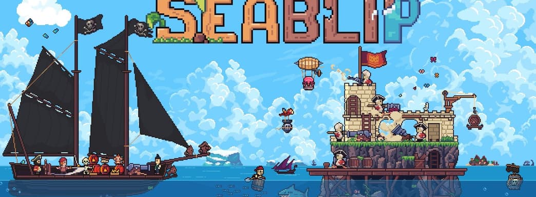 В раннем доступе вышла пиксельная пиратская игра Seablip