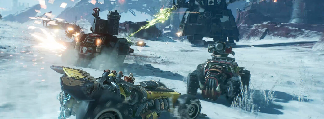 По Warhammer сделали боевые гонки, но россиянам вход воспрещён. Авторы Warhammer 40000 Speed Freeks запустили бета-тест