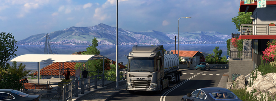 Греция в Euro Truck Simulator 2. Разработчики показали новые скриншоты и бросили вызов сообществу