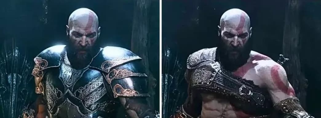 Вышло первое сравнение God of War Ragnarok для PS5 и ПК