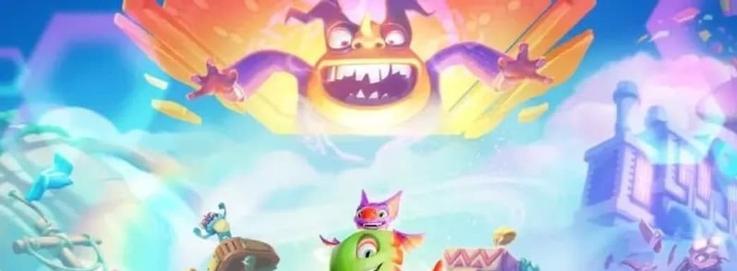 Анонсирована Yooka-Replaylee. Это ремастер платформера от авторов Banjo-Kazooie и Donkey Kong Country