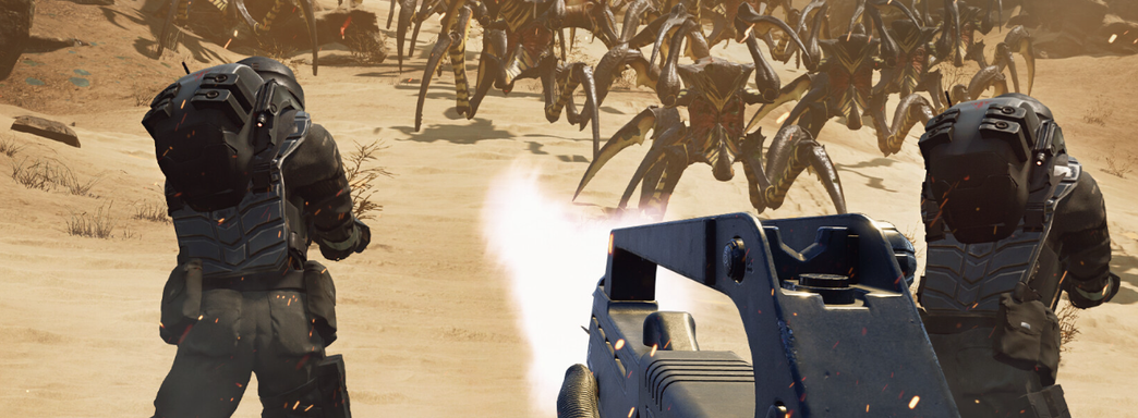 В тени Helldivers 2: В шутере Starship Troopers Extermination появится Каспер Ван Дин, игра выйдет на консолях