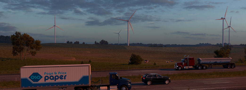Авторы American Truck Simulator показали первые скриншоты нового дополнения. SCS Software отправляется в штат Айова