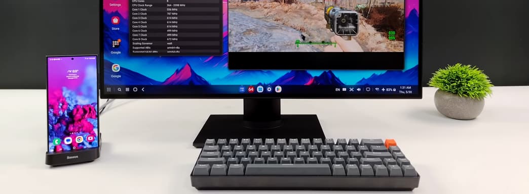 Samsung Galaxy S24 Ultra превратили в портативный геймерский компьютер