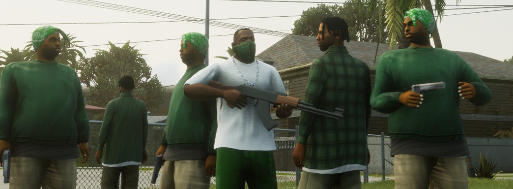 Сценарий GTA San Andreas исправили настоящие бандиты. Преступники объяснили Rockstar, как правильно разговаривают на улицах