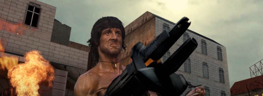 Джон Рэмбо ворвался в Half-Life 2. Энтузиаст представил кроссовер