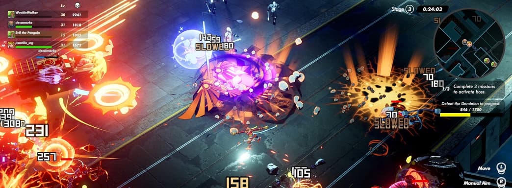 Вышла полная версия киберпанковского автошутера Champion Shift в стиле Vampire Survivors