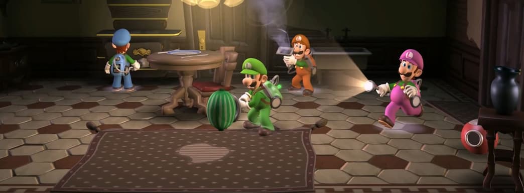 Необъяснимое в мрачном Купавиле. Смотрим стартовый трейлер Luigi's Mansion 2 HD