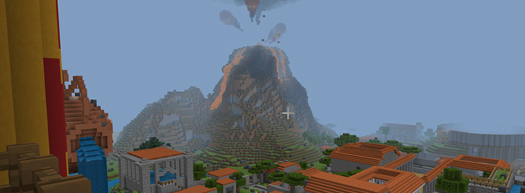 Похоже, Minecraft скоро получит официальные вулканы. Mojang показала загадочную карту