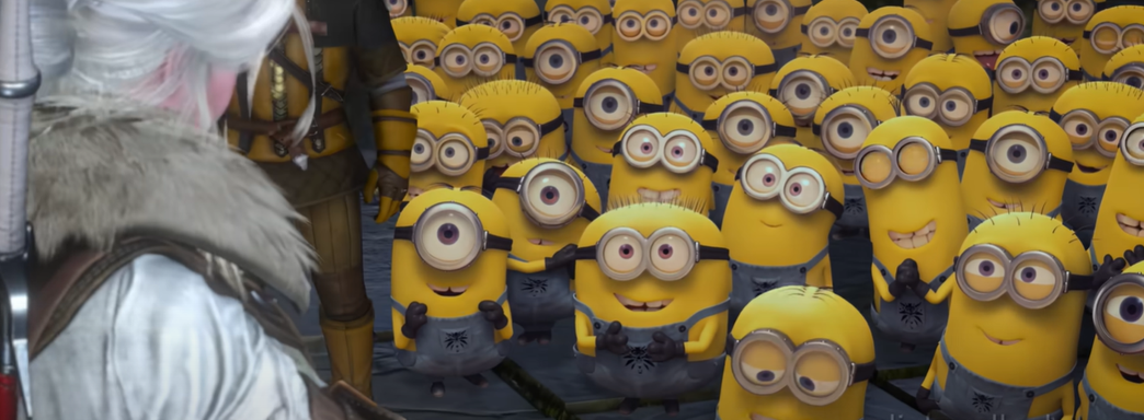 Миньоны пришли помогать Геральту в The Witcher 3 Wild Hunt. Вышел новый фанатский кроссовер