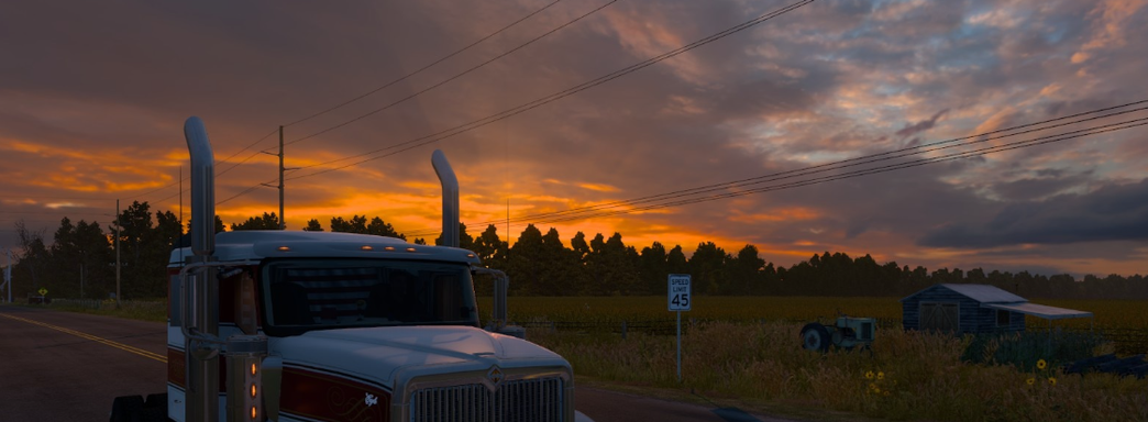 American Truck Simulator получила экспериментальный патч 1.51 с анимированной загрузкой товаров и меню, адаптированным под руль и геймпад