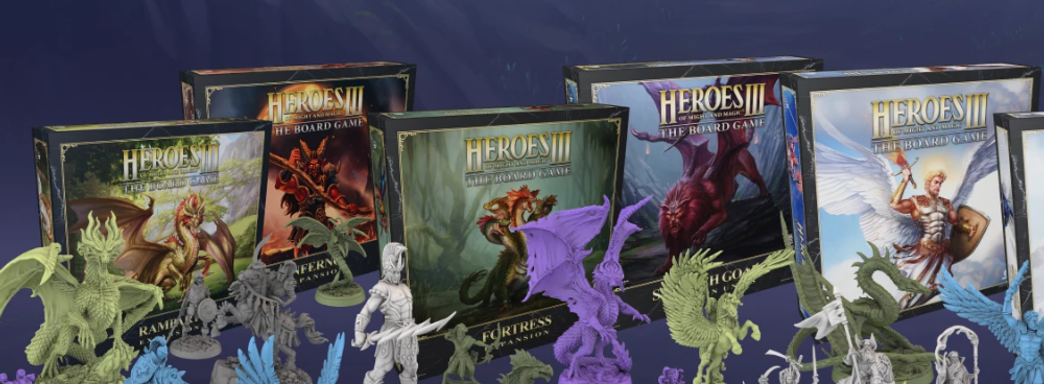 Настолка по «Героям 3» (не) выйдет в России! Тизер Heroes of Might & Magic 3 The Board Game на русском языке