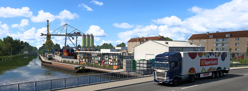 Euro Truck Simulator 2 получила бета-патч 1.51 с новым меню, адаптированным под геймпады и рули, а также ремейком Германии