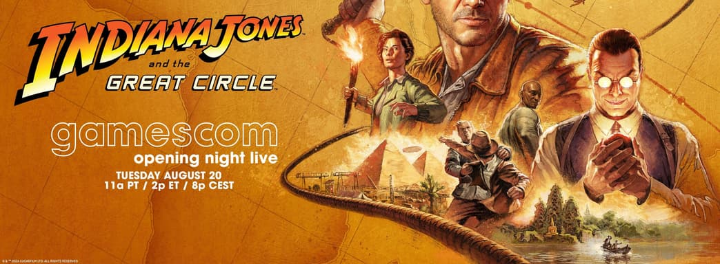 Indiana Jones покажут на Gamescom 2024