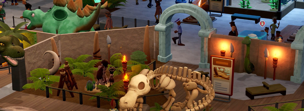 SEGA представила Two Point Museum. Первый трейлер симулятора управления музеем