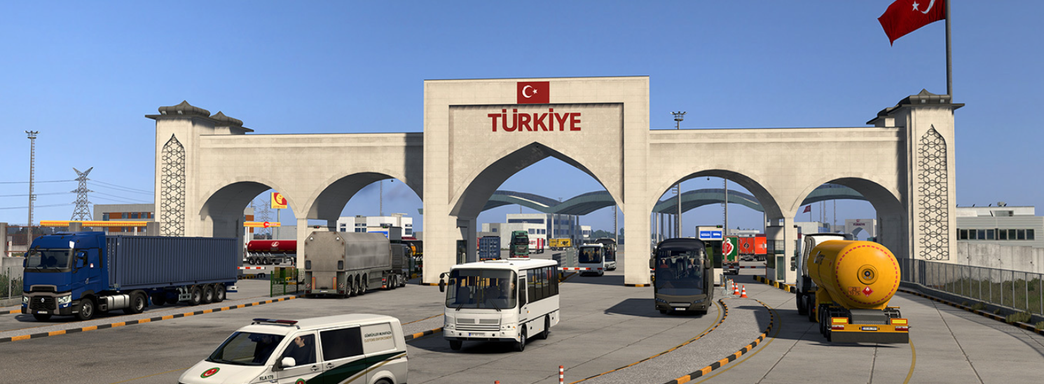 Граница Греции в Euro Truck Simulator 2. Новые скриншоты дополнения Greece