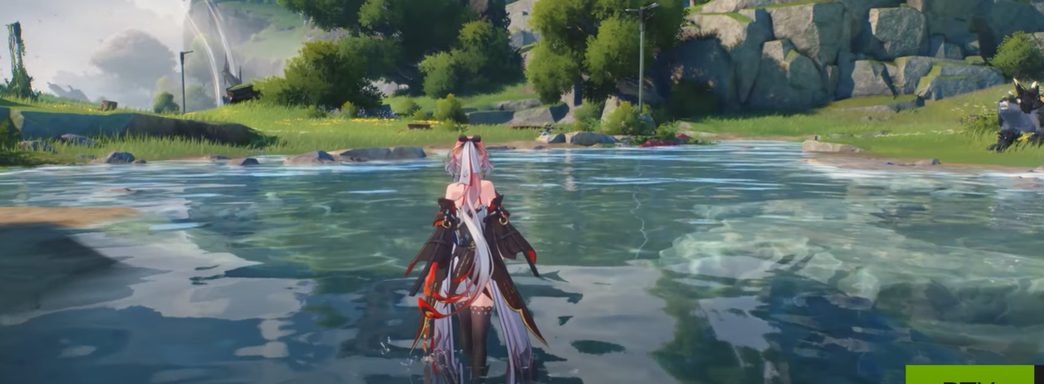 Wuthering Waves получит повсеместную трассировку лучей. Сравнение графики с использованием технологий NVIDIA и без