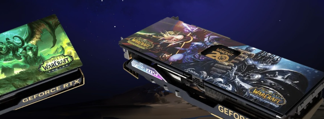 MSI показала лимитированную серию видеокарт в честь 20-летия World of Warcraft