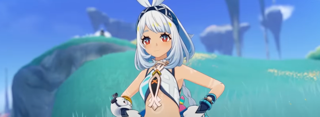 Обзорный трейлер Муалани, девушки-сёрфингистки Genshin Impact