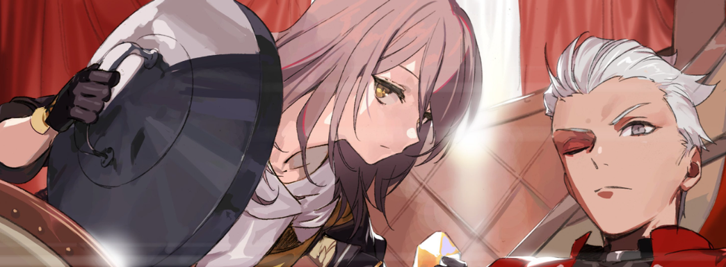 Коллаб Honkai Star Rail и Fate/Stay Night. Представлен арт протагониста с Арчером и мусорным баком