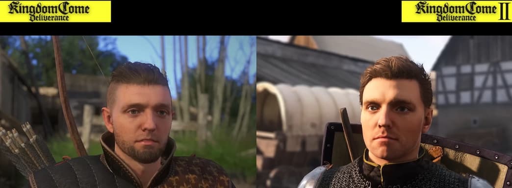 Сравнение Kingdom Come: Deliverance 2 с оригиналом. Смотрим на скачок в графике