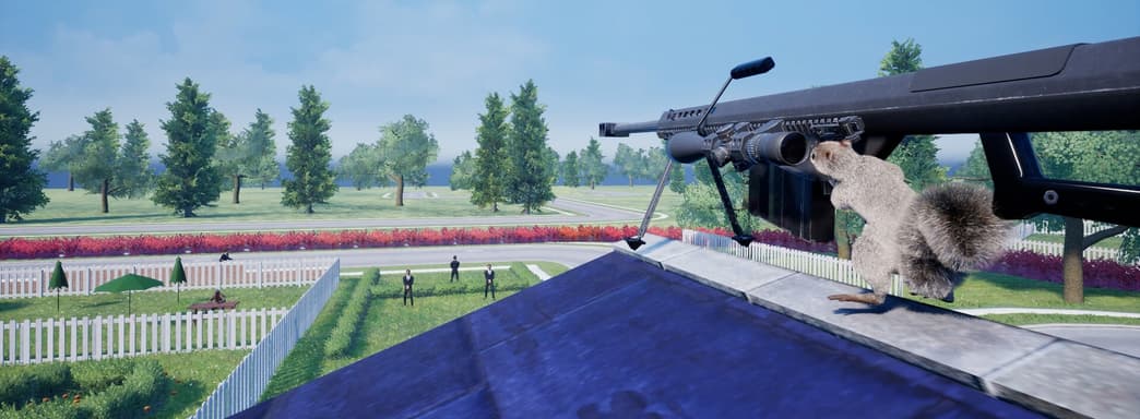 Squirrel with a Gun выйдет в августе. Белка с пушками станет серьёзным конкурентом симулятора козла