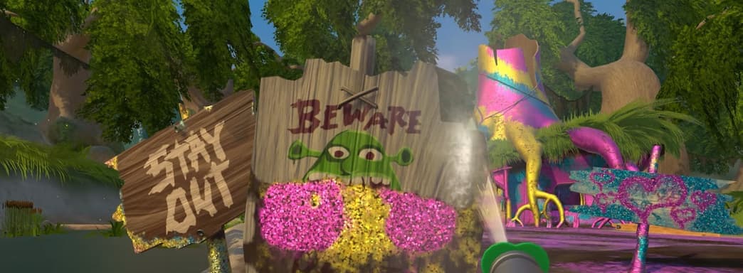 Отмыть дом Шрека. Известные локации отправляются в PowerWash Simulator