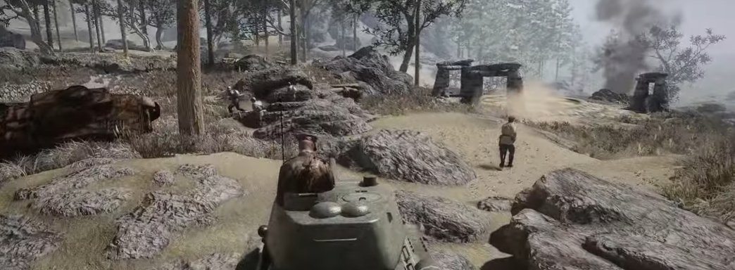 В Skyrim устроили эпичную битву с танками, самолётами и авиаударами. Моддер разнообразил мир игры Bethesda