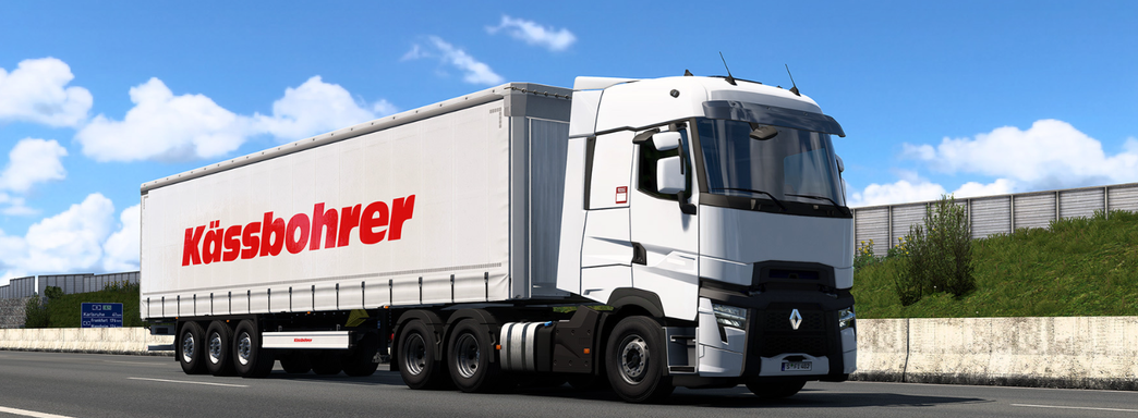 Euro Truck Simulator 2 получит коллекцию немецких прицепов. Новые скриншоты дополнения Kässbohrer Trailer Pack