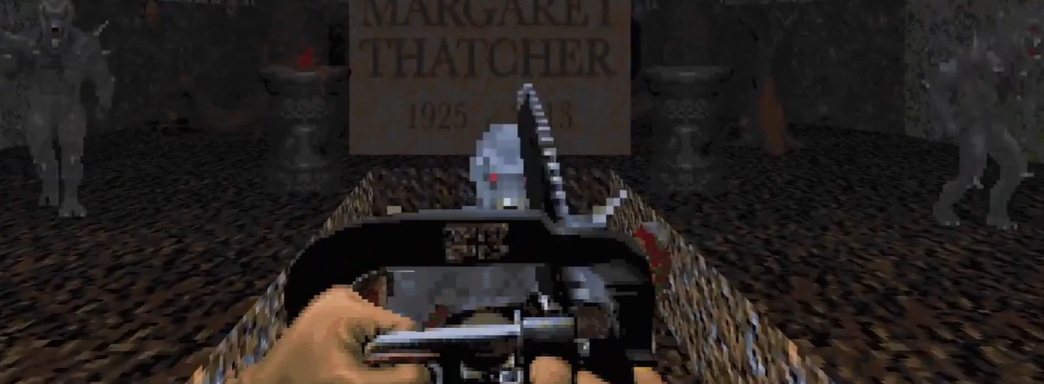 Bethesda удалила скандальный мод DOOM с демонической Маргарет Тэтчер