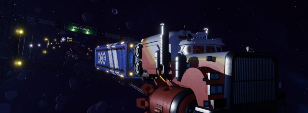 Euro Truck Simulator в космосе наполнена духом «Top Gun с Денди». Даже сцепка с грузом станет испытанием в Star Trucker