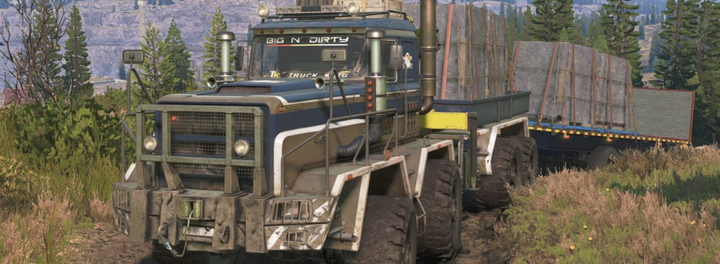 В SnowRunner улучшили графику, интерфейс, звук. Финальное экспериментальное обновление 32.3 перед релизом 14-го сезона