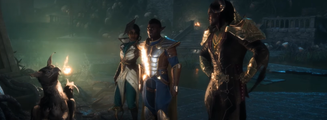 22 минуты геймплея Dragon Age The Veilguard с рогатым героем и другими разнообразными персонажами