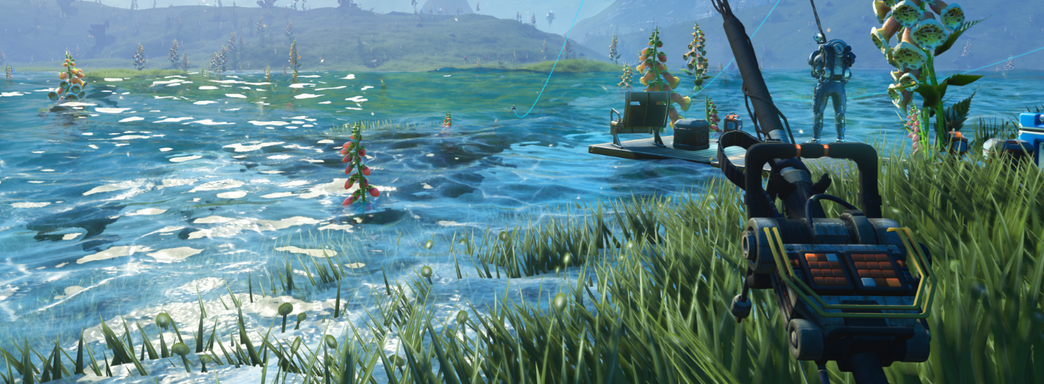В No Man's Sky добавили рыбалку. Вышло обновление Aquarius