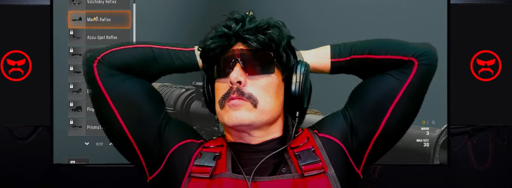Dr Disrespect вернулся на YouTube спустя 2 месяца после скандала и поиграл в Call of Duty Black Ops 6