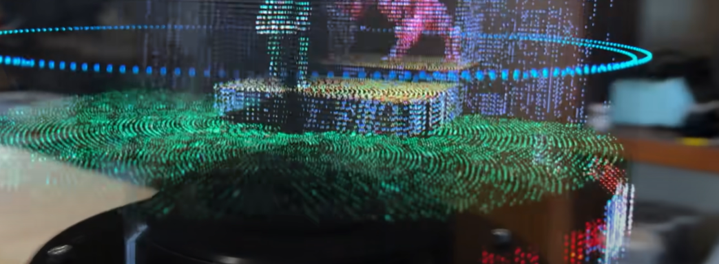 DOOM запустили на 3D-дисплее в виде голограммы