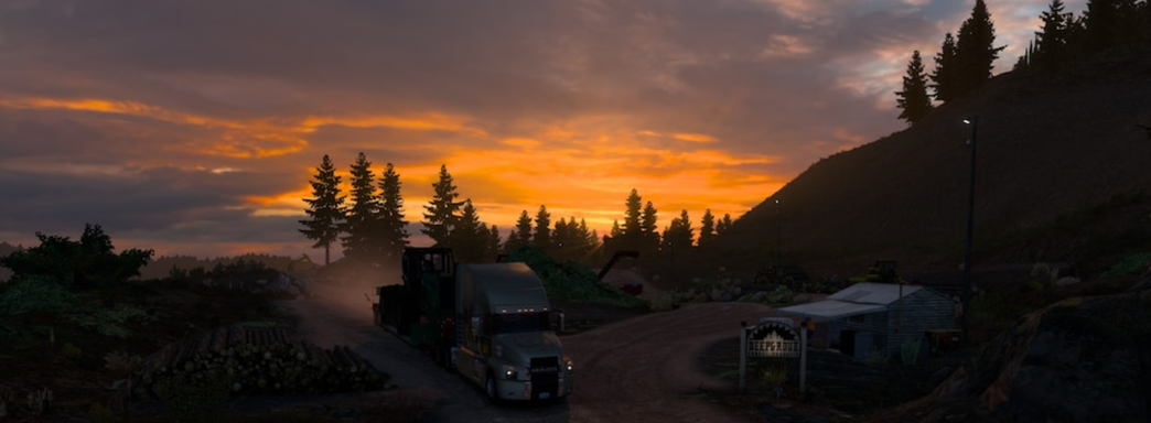 American Truck Simulator получила обновление 1.51 с новыми настройками контроллеров, улучшением графики, анимированными грузами