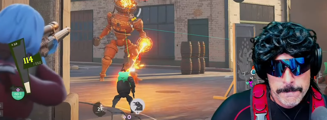 Скандального Dr Disrespect отменяют в Deadlock. Геймеры выходят из матча, если попадают в команду со стримером