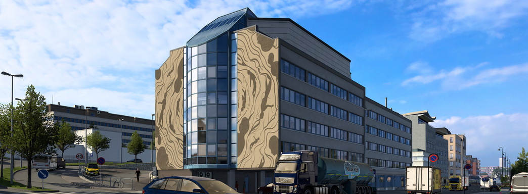 Будё в Euro Truck Simulator 2. Новые скриншоты северного дополнения Nordic Horizons